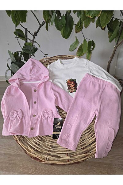 TANIŞ BEBE Waffel Kumaş 2’li Takım – Pamuk, Yumuşak İç Sweet Hediyeli, Rahat ...