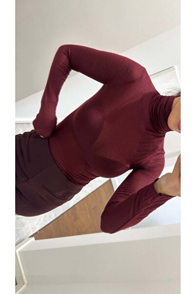 sinemkivanc co Fishing Collar Cashmere Bluse