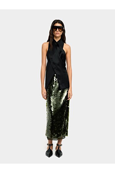 PARFOIS Payetli Uzun Etek