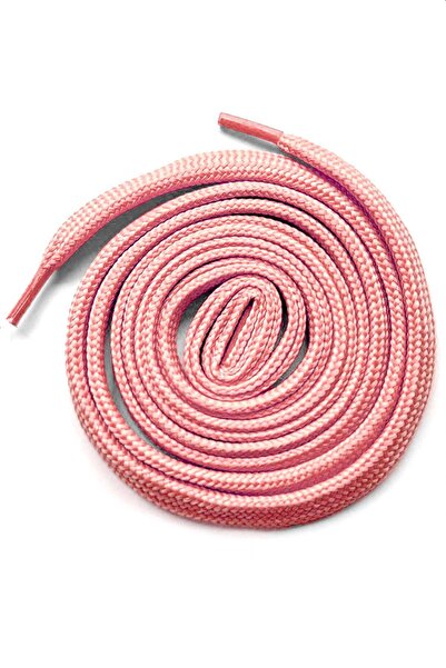 hapshoe زوج واحد من أربطة الأحذية الرياضية المسطحة باللون الوردي بسمك 1 سم