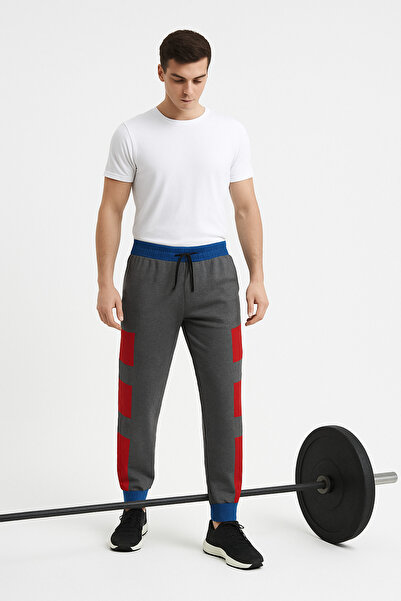 STITCH by MH Men's Side Stripe Box Cotton Trousers.