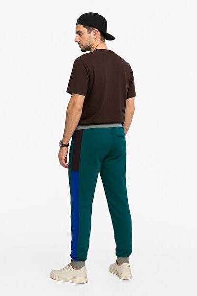 STITCH by MH Men’s Colorblock Jogger Pants with Zipper Pocket