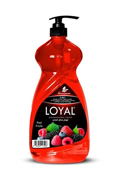 Loyal سائل غسيل الأطباق ٥ في ١ - برائحة الفواكه الحمراء ١.٥ لتر