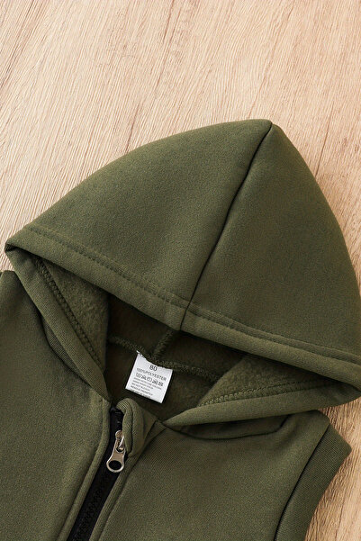 ADABEBEK Premium Young Lion Printed Vest Set 3-Piece Bottom Top Baby Set 24744