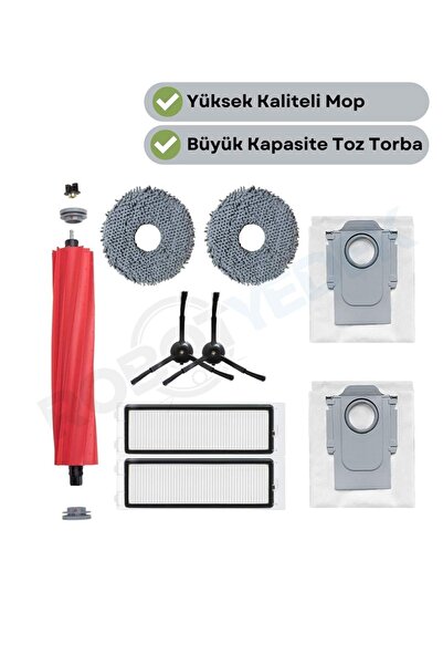 robotyedek روبوروك كيو ريفو (انتبه! ليس S، PRO، MAXV!) فرشاة رئيسية متوافقة، ...