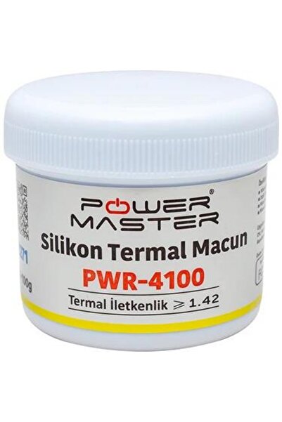 POWER MASTERR Si̇li̇con Gres 100 Gr Heat Conducting Thermal Paste Pwr-4100