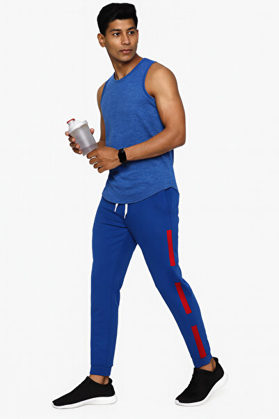 STITCH by MH Men's Side Stripe Box Cotton Trousers.