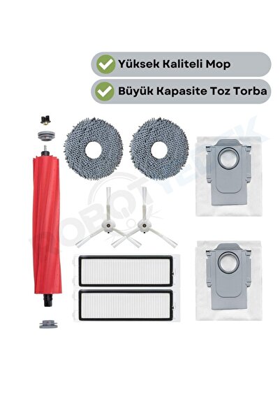 robotyedek روبوروك كيو ريفو (انتبه! ليس S، PRO، MAXV!) فرشاة رئيسية متوافقة، ...