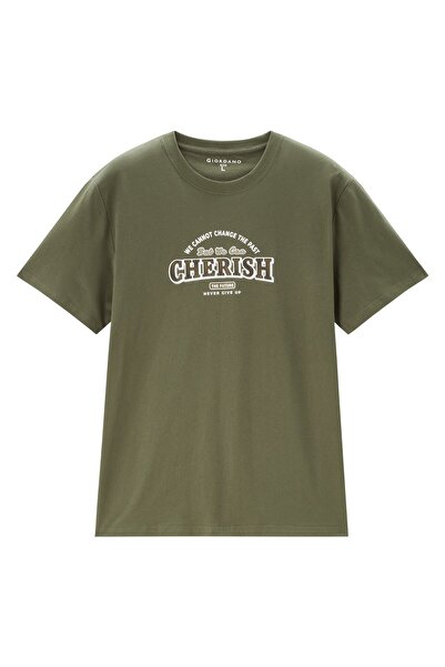 Giordano Men's Crew neck Short Sleeve Print Tee | Online Exclusive