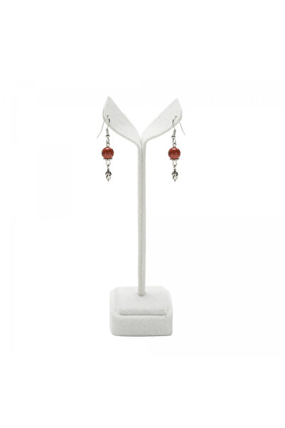 Saldives Jasper Natural Stone Necklace and Earrings