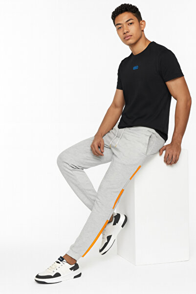 STITCH by MH Men's Side Stripe Box Cotton Trousers.