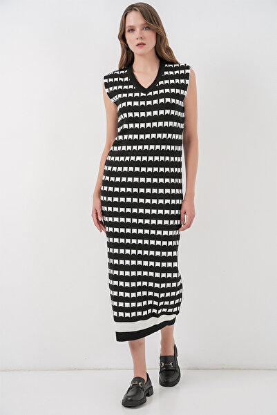 Bigdart Women's Long Knit Sweater 15961 - D. Black