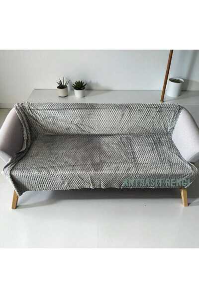 Meldora Lumina Kaymaz Tabanlı Wellsoft Koltuk Örtüsü 170x210 cm – Petek Desen...