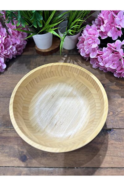 Bahar Home Bamboo Deep Bowl