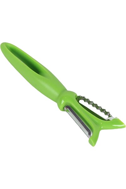 B&D 2-in-1 Kitchen Peeler, Lime Green, Stainless Steel Blade, Ergonomic Design