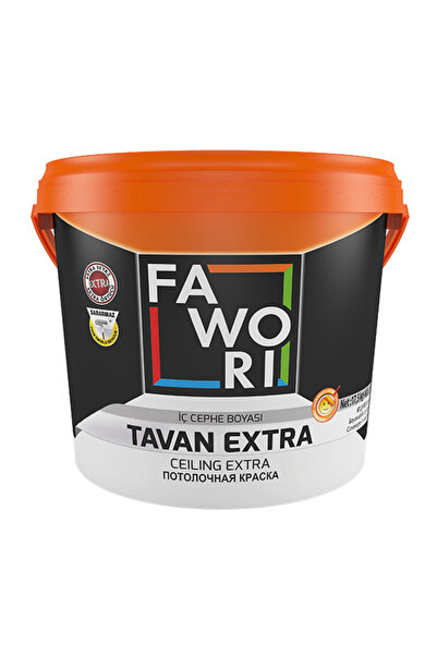 Fawori Tavan Extra Mat Beyaz İç Cephe Tavan Boyası
