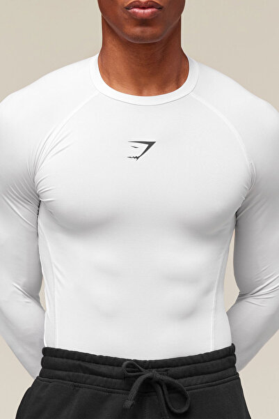 Stylovi Shark Premium Compression Body - Ultra Stretchy, Slim Fit Gym T-Shirt