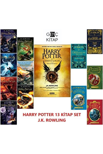 Yapı Kredi Yayınları Harry Potter Serisi 13 Kitap Set J.k. Rowlıng