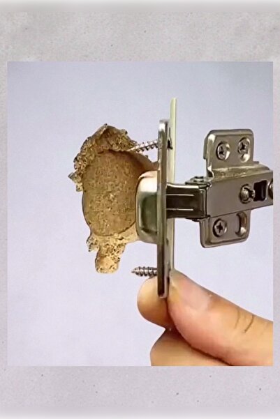 MH MiniHediye Cabinet Door Stone Hinge Repair Sheet Practical Repair Kit 6.5x9 Cm Slot Table 6 Pieces