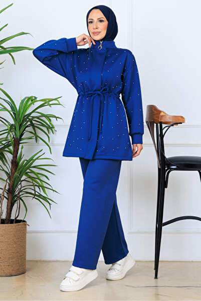 benguen Pearl Scuba Suit N5323 Indigo