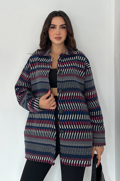AsprinFashion Long Shirt with Stripes
