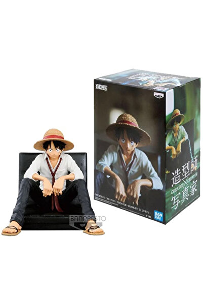 BANDAI BanPresto - Figurină One Piece Monkey.D.Luffy Creator x Creator