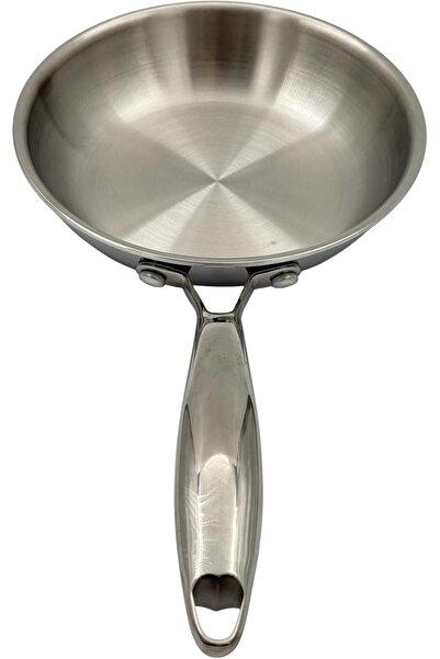 B&D Banddtools Professional Stainless Steel Frying Pan, 18 cm x 4.3 cm