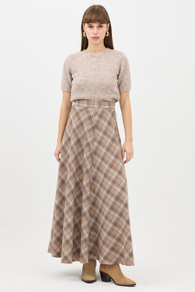 QANU Καρό φούστα Lady Mink