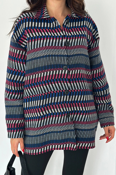 AsprinFashion Long Shirt with Stripes