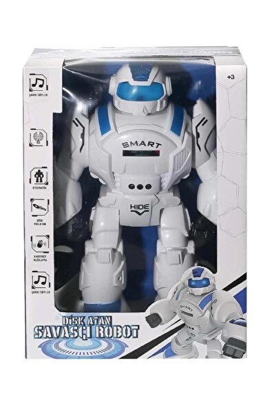 toysclub UZAKTAN KUMANDALI DİSK ATAN SÜPER ROBOT