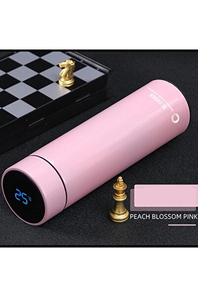 Primo Plus Stainless steel vacuum thermal bottle with smart LED display that displays temperature