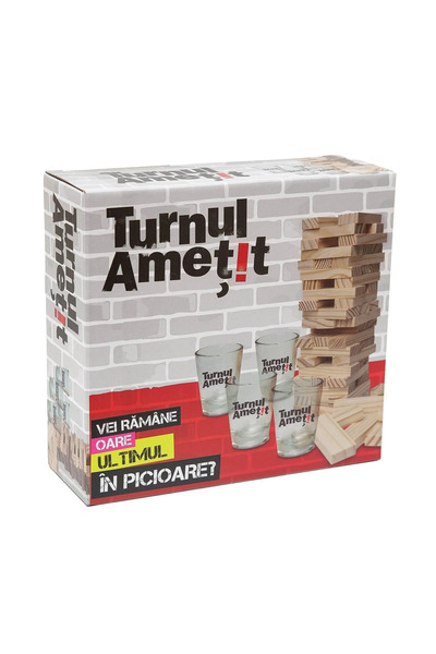Gameology Turnul Ametit (RO) Joc de îndemânare și tragere pentru adulți