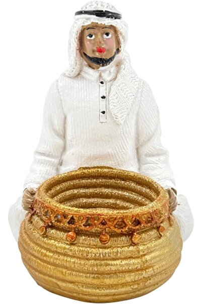 B&D Decorative Traditional Middle Eastern Polyresin Bowl with Gold Finish - banddtools