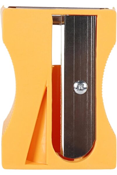 B&D Professional Carrot Cutter, Orange and Silver, Kitchen Vegetable Slicer with Stainless Steel Bla