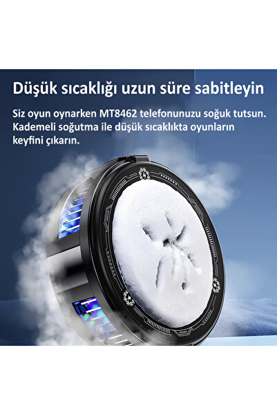 MTL Magnetic Fan Phone Cooler |   Magsafe Compatible, with Rgb, Ai Cooling