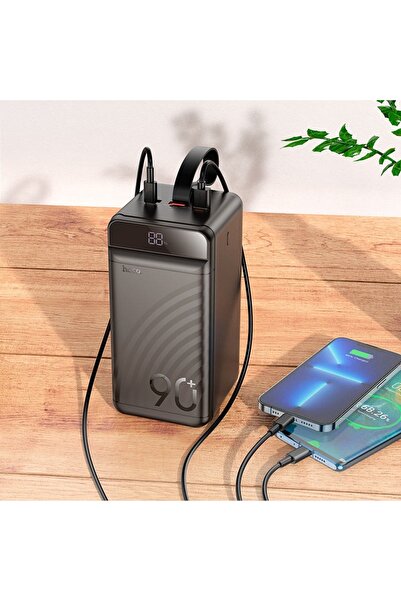 Hoco *بنك طاقة HOCO J123D بسعة 90000 مللي أمبير/ساعة - شحن سريع بقوة 22.5 واط + PD20 واط