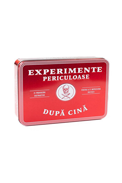 Gameology Experimente Periculoase dupa Cina (RO) – Set trucuri pentru adulti