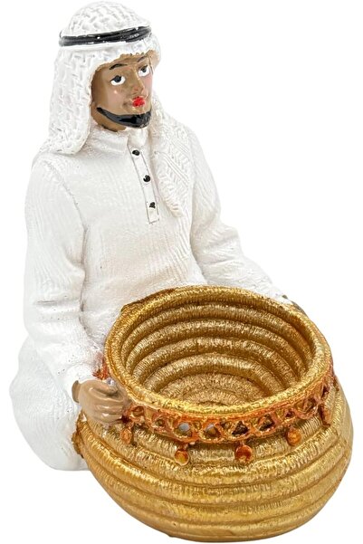 B&D Decorative Traditional Middle Eastern Polyresin Bowl with Gold Finish - banddtools