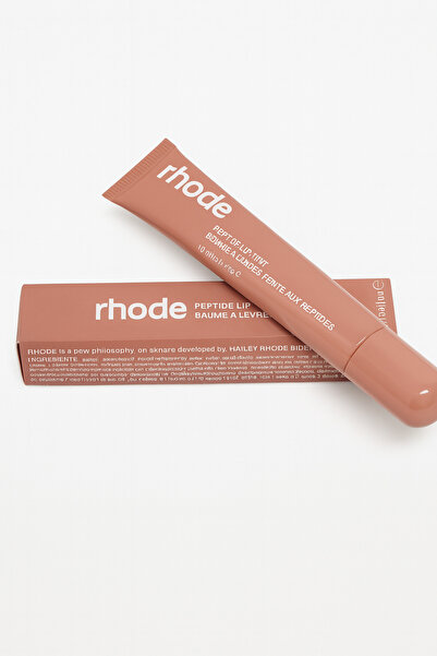 rhode لون شفاه لامع، لون شفاف ولمسة نهائية مرطبة، 10 مل (توست)