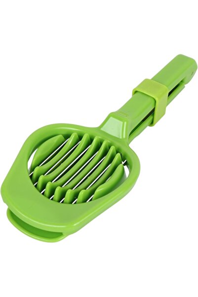 B&D Kitchen Egg Slicer, Green, Plastic, Multi-Wire Design, Handheld Food Cutter