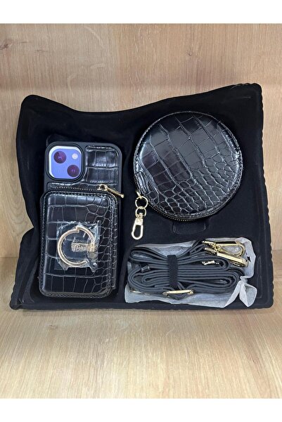 NEWFACEA Çantalı/Cüzdanlı İphone 13/14 Uyumlu Telefon Kılıfı