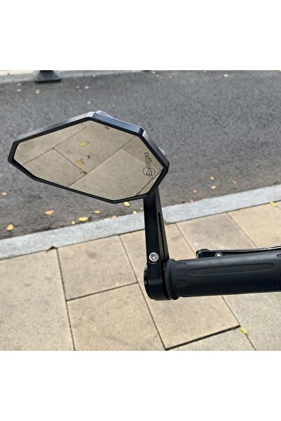 OEM FENRIR rear-view mirrors, black, 360° rotation, aluminum, for motorcycles and scooters