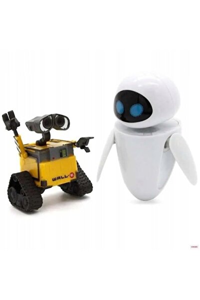 RESTEQ Set of 2 Wall-E and Eve figurines, RESTEQ, 11x6.5 cm, PVC
