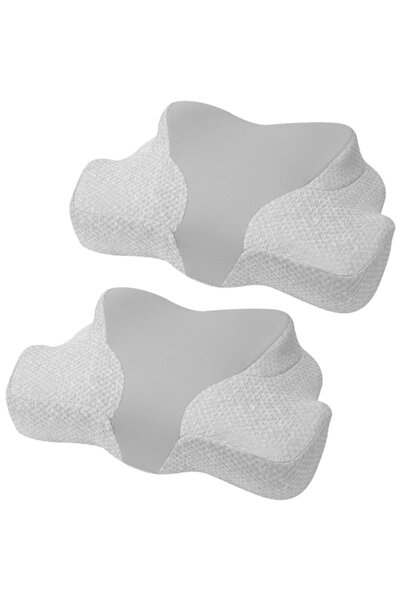 OEM JIAAO Orthopedic Pillow, Microfiber, Gray