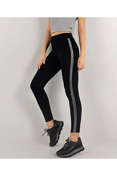 Negiysemmoda Gray Single Stripe Diving Tights