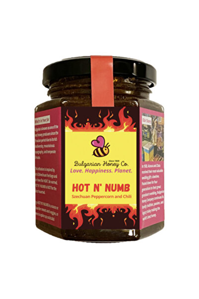 Bulgarian Honey Co. Honey with hot chili and pepper, 240g