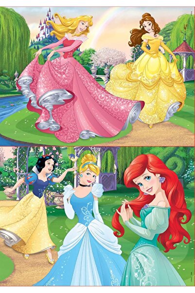 EDUCA - Disney Princesses 2 Puzzles x 20 Pieces (16846)