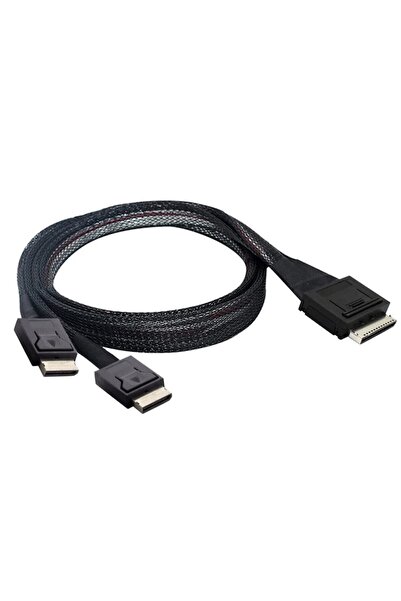 OEM OCuLink SFF-8611 8X active data cable 50 cm, 16 Gb/s, for servers and storage systems
