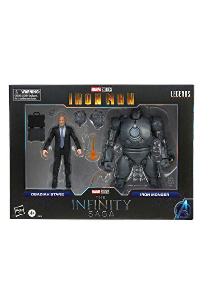 Hasbro The Infinity Saga Marvel Legends Action Figures 2021 Obadiah Stane & Iron Monger (Iron Man) 15 cm