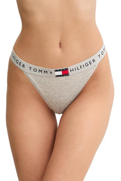 Tommy Hilfiger Kadın Gri Tanga UW0UW06095
